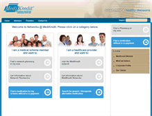 Tablet Screenshot of medikredit.net